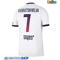 Maglie da calcio Paris Saint-Germain Khvicha Kvaratskhelia #7 Seconda Maglia 2026-27 Manica Corta